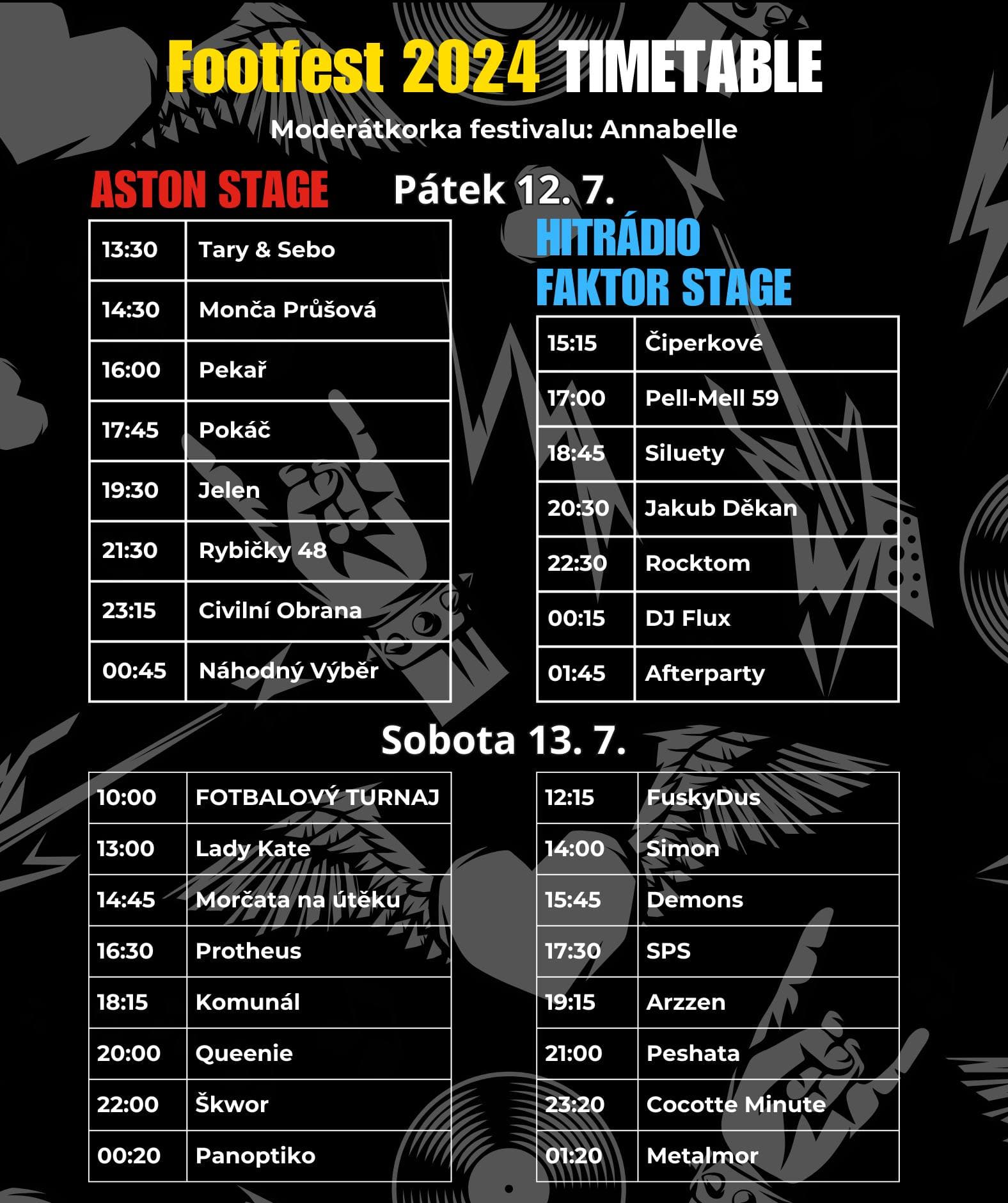 Lineup Footfest